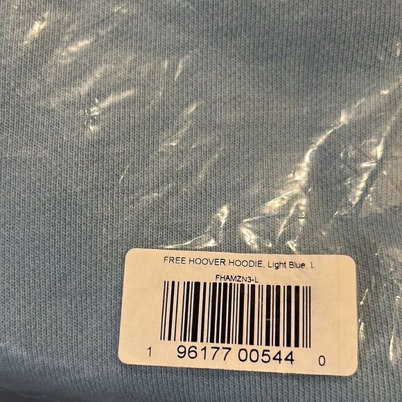 Free Larry Hoover Hoodie Light Blue Kanye West x Drake Large - Picture 5 of 6